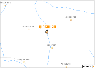 map of Qingquan