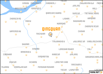 map of Qingquan