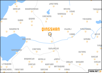 map of Qingshan