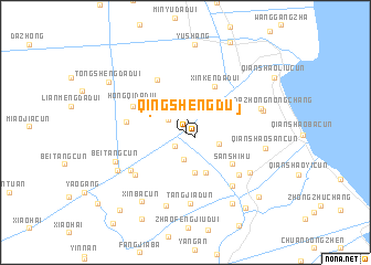 map of Qingshengdu