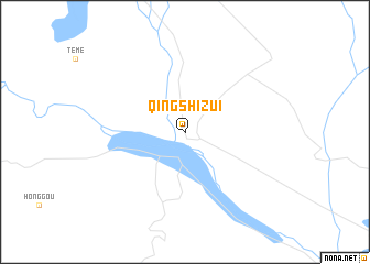 map of Qingshizui