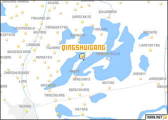 map of Qingshuigang