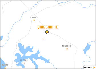 map of Qingshuihe