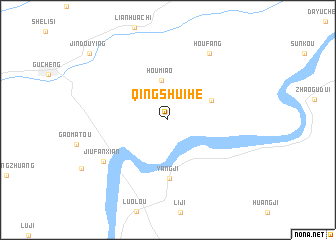 map of Qingshuihe