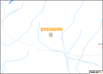 map of Qingshuipu