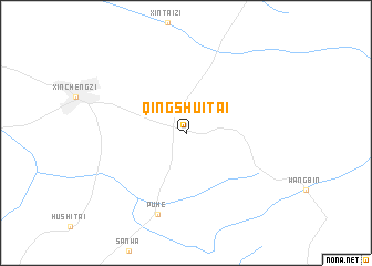 map of Qingshuitai