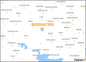 map of Qingshuitang