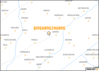 map of Qingwangzhuang