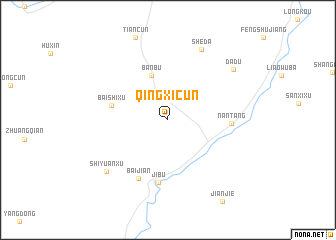 map of Qingxicun