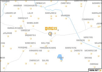 map of Qingxi