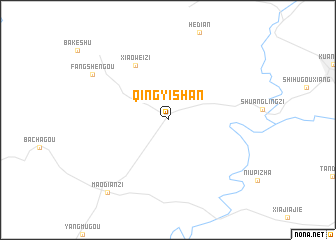 map of Qingyishan