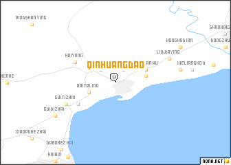 map of Qinhuangdao