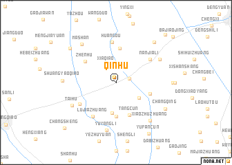 map of Qinhu