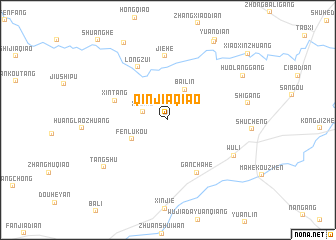 map of Qinjiaqiao
