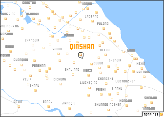 map of Qinshan