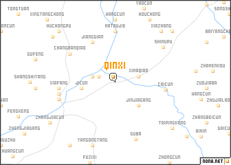 map of Qinxi