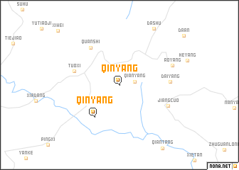 map of Qinyang