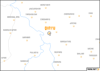 map of Qinyu