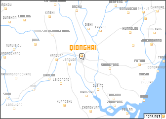 map of Qionghai