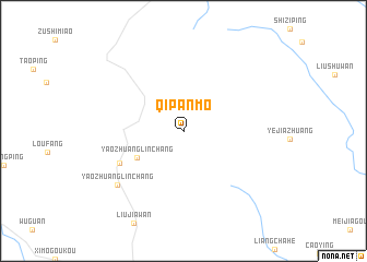 map of Qipanmo