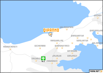 map of Qipanmo