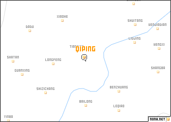 map of Qiping