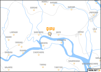 map of Qipu