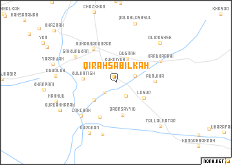 map of Qīrah Sabīlkah