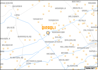 map of Qıraqlı