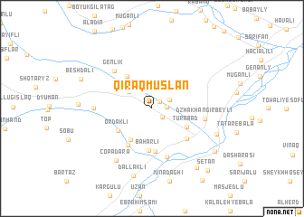 map of Qıraq Muşlan
