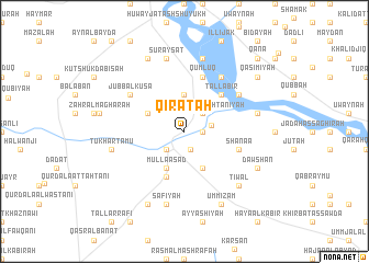 map of Qīrāţah