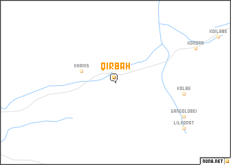 map of Qirbah