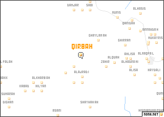 map of Qirbah