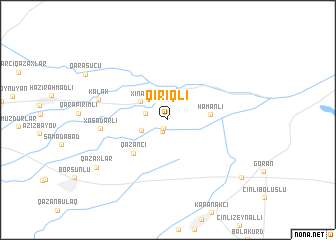 map of Qırıqlı