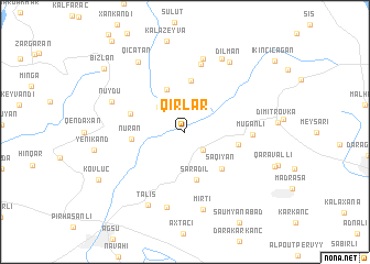 map of Qırlar