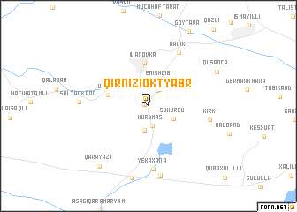 map of Qırnızı Oktyabr