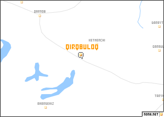 map of Qirqbuloq