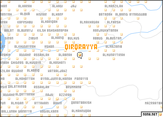 map of Qirqrayyā
