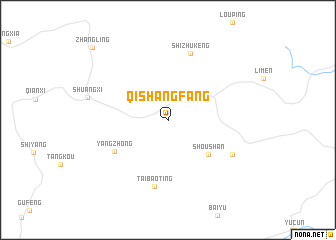 map of Qishangfang