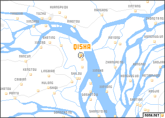 map of Qisha