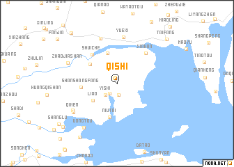 map of Qishi