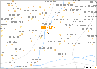 map of Qishlah