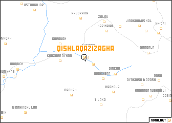 map of Qishlāq ‘Azīz Āghā