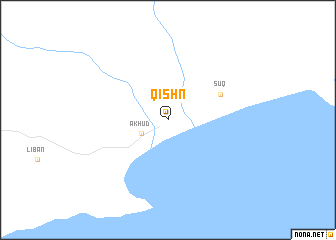 map of Qishn