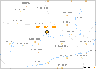 map of Qishuzhuang