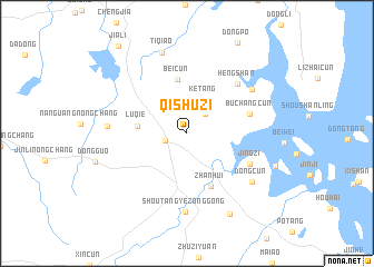 map of Qishuzi