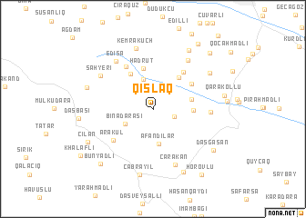 map of Qışlaq