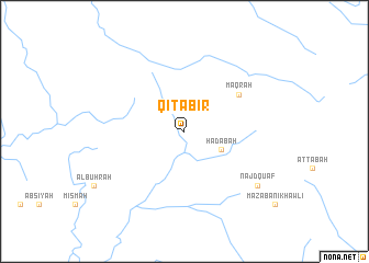 map of Qiţābir