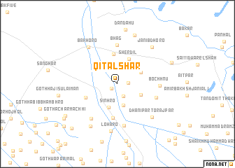 map of Qitāl Shar