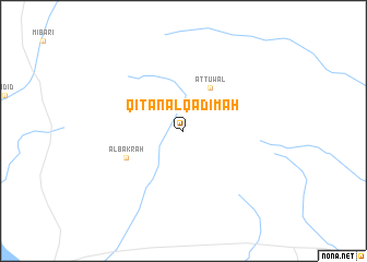 map of Qiţan al Qadīmah